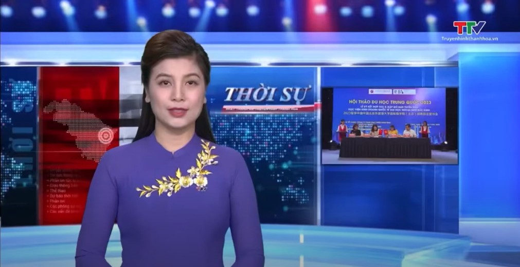 HỘI THẢO DU HỌC TRUNG QUỐC 2023 - BẢN TIN THỜI SỰ TTV 18/04/2023